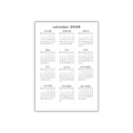 2026 Calendar – Cozy Bullet Journal Page