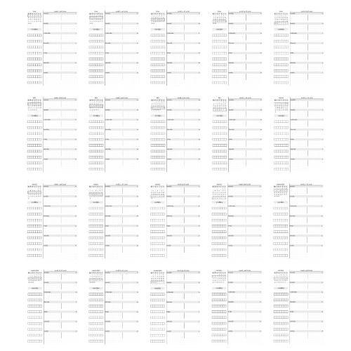 Mid-Year Reset Planner 2026 (Weeks 23–53) Bundle