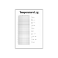 Temperature Log – Cozy Bullet Journal Page