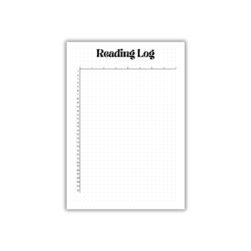 Reading Log – Cozy Bullet Journal Page