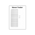 Shower Tracker – Cozy Bullet Journal Page
