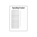 Spending Tracker – Cozy Bullet Journal Page