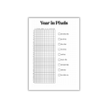 Year In Pixels – Cozy Bullet Journal Page